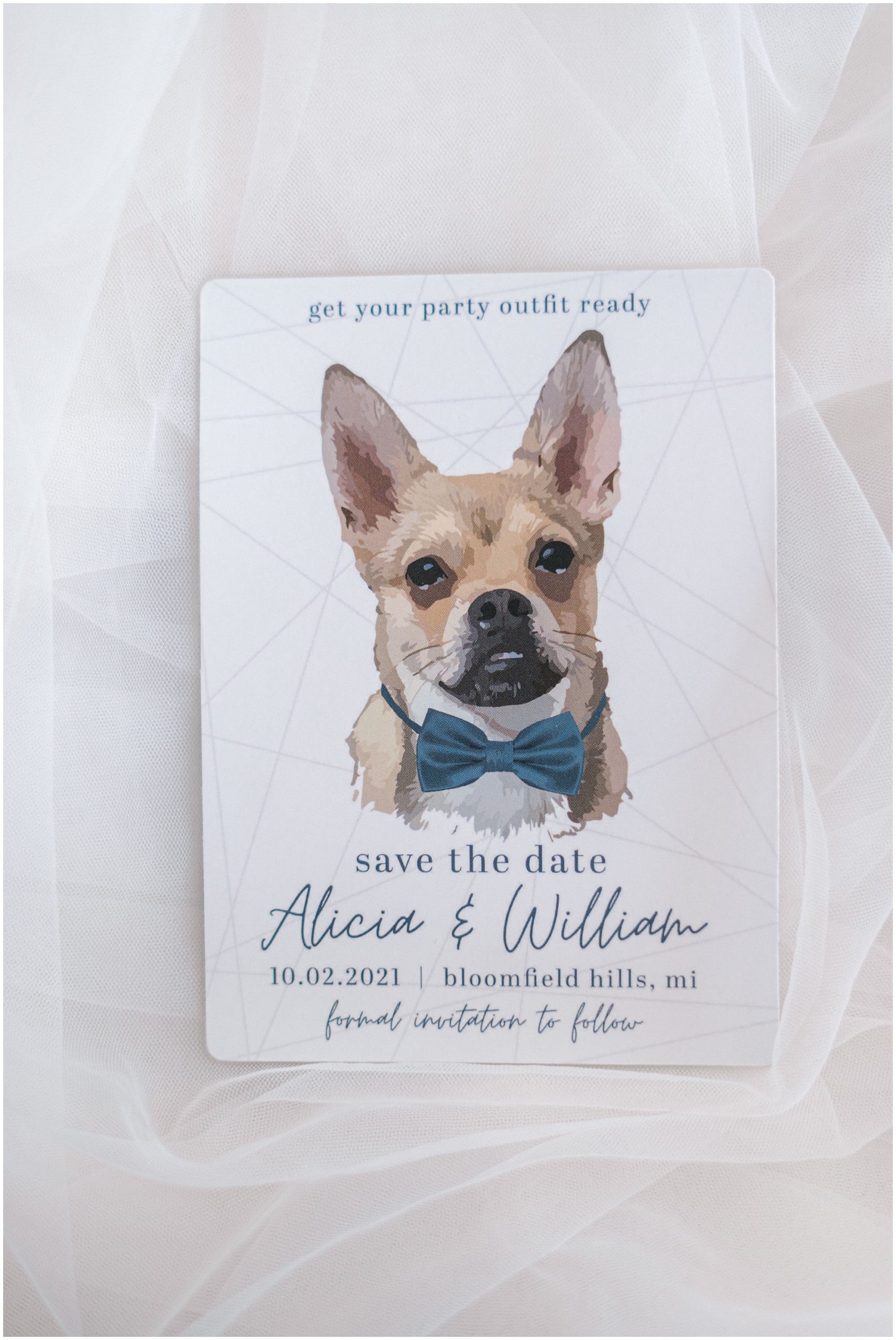 dog wedding invitations