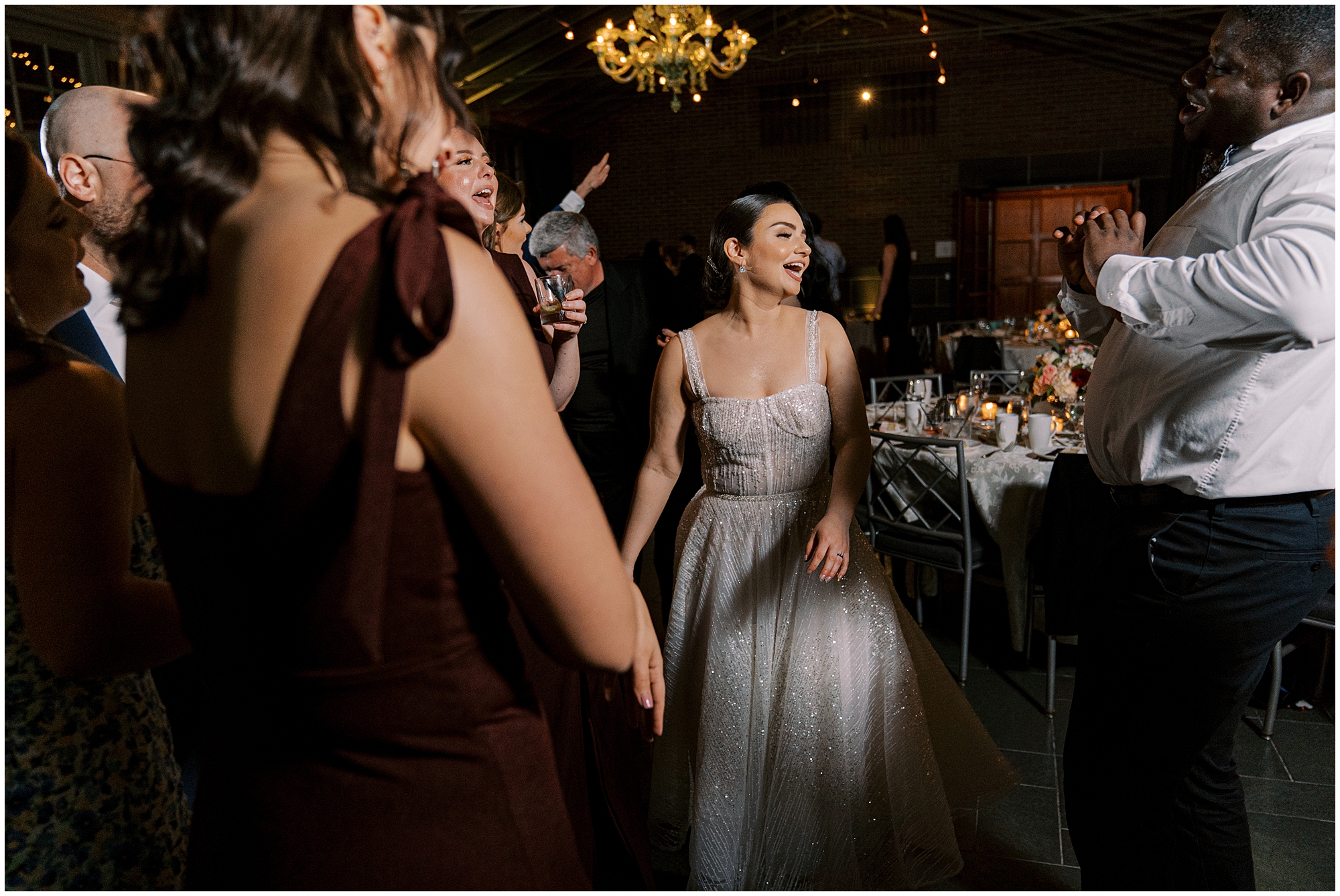 bride dancing on the dance floor
