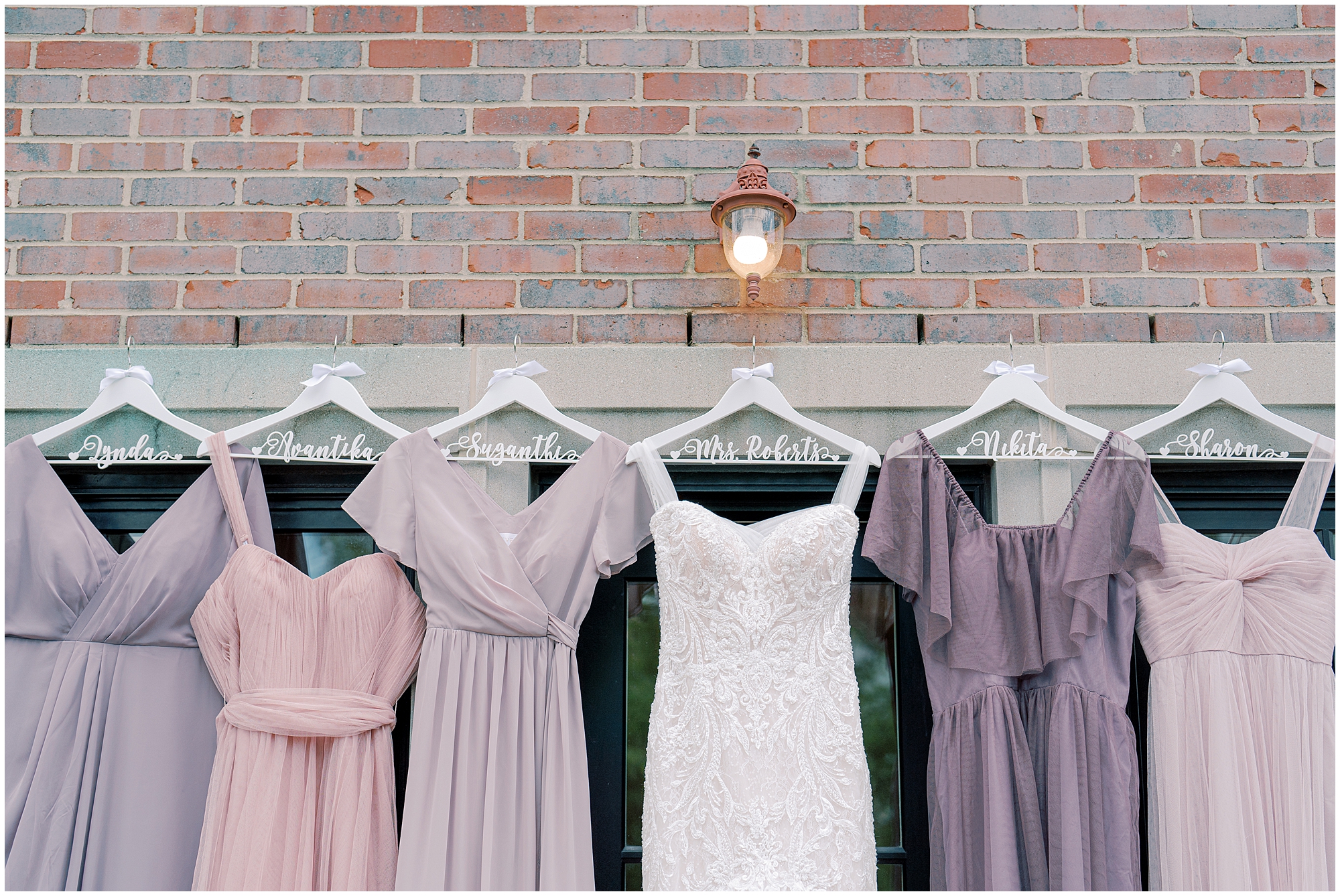 shades of lavender bridesmaid dresses